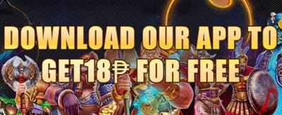 Mobile App Welcome Gift promotion banner